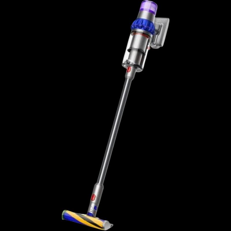 Dyson V15 Detect Fluffy Blue/Níquel - Aspirador sem fios/sem saco