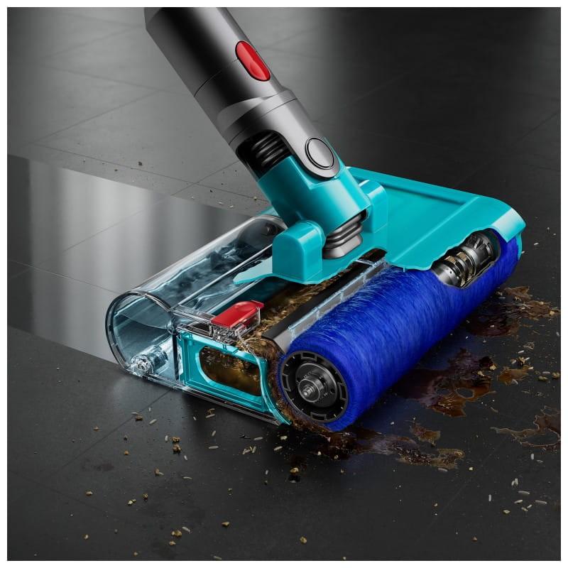 Dyson V15s Detect Submarine Niquel, Amarillo - Aspiradora Sin Bolsa/Sin Cable imagen cepillo