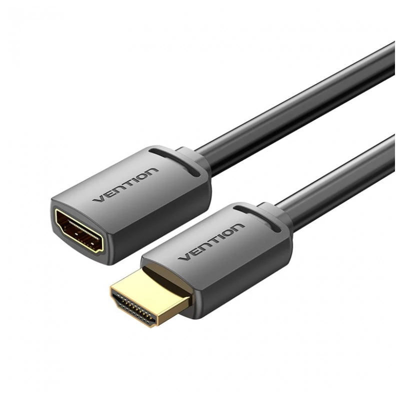Vention HDMI 4K AHCBH - HDMI Macho - HDMI Hembra -2m Negro - Cable Alargador