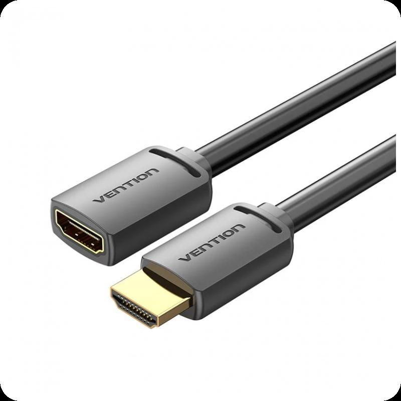 Vention  HDMI 4K AHCBH - HDMI Macho - HDMI Hembra -2m Negro - Cable Alargador