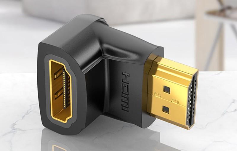 Vention AIOB0-1Macho 1Hembra 4K 60Hz- Adaptador HDMI imagen lado izquierdo