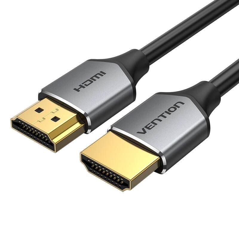 Vention ALEHH Ultra Fino Gris - Cable HDMI imagen de los conectores