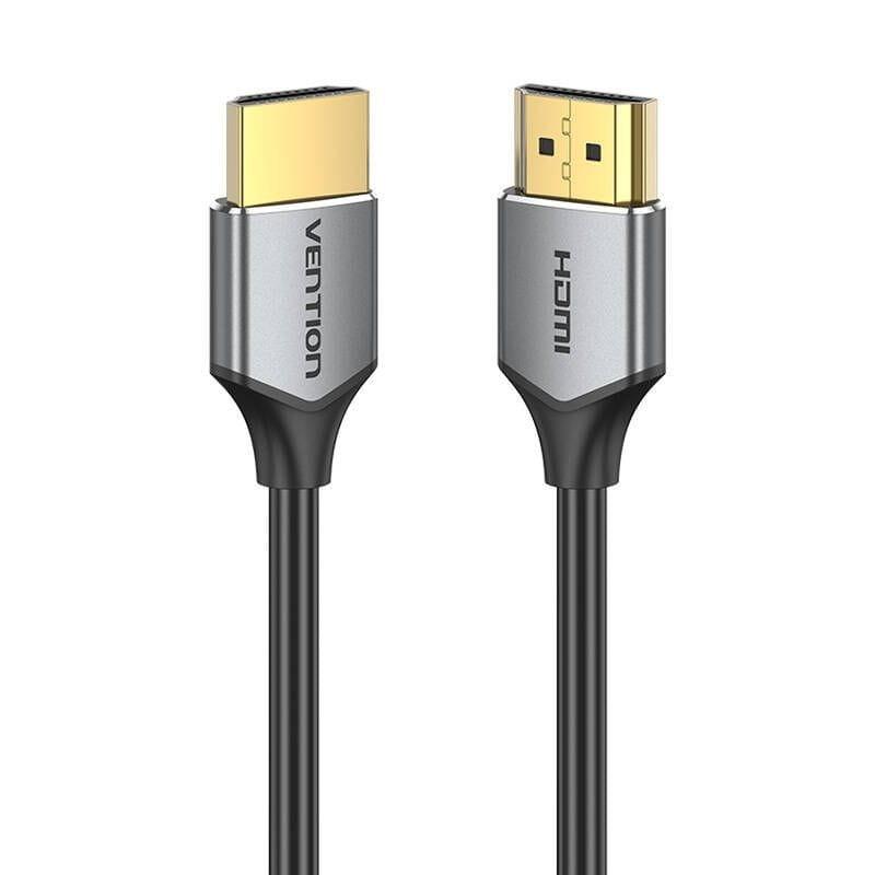 Vention ALEHH Ultra Fino Gris - Cable HDMI imagen de los conectores de lado