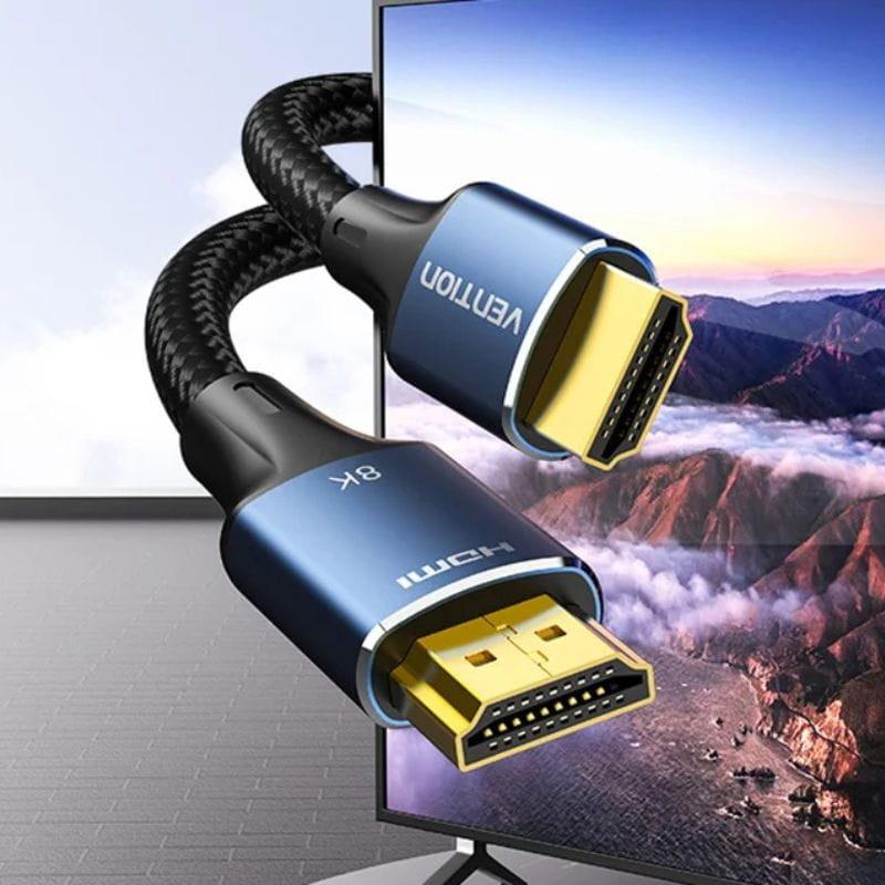Vention ALGLH 2m Azul - Cabo HDMI 2.1 imagem real