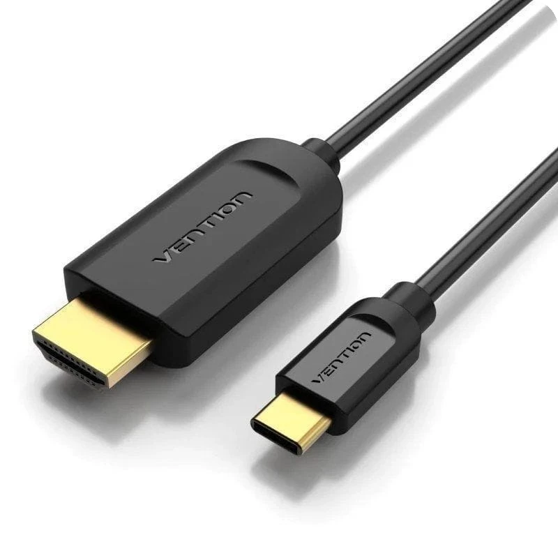 Vention CGUBF HDMI 1.4 USB Tipo-C Macho - HDMI Macho 1m Negro - Cable