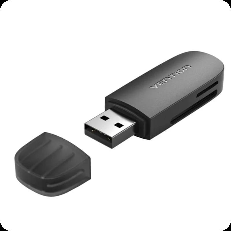 Vention CLFB0/ USB 3.0 - Lector de Tarjetas Externo