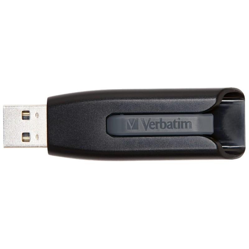 Verbatim V3 256GB USB 3.2 Negro - Frontal