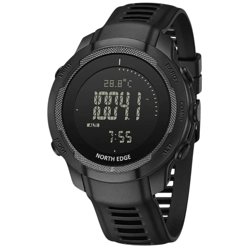 North Edge Vertico Negro - Reloj Digital