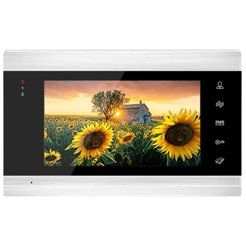 Videoportero Wifi Inalámbrico S.Smart 86706EM Negro/Plata