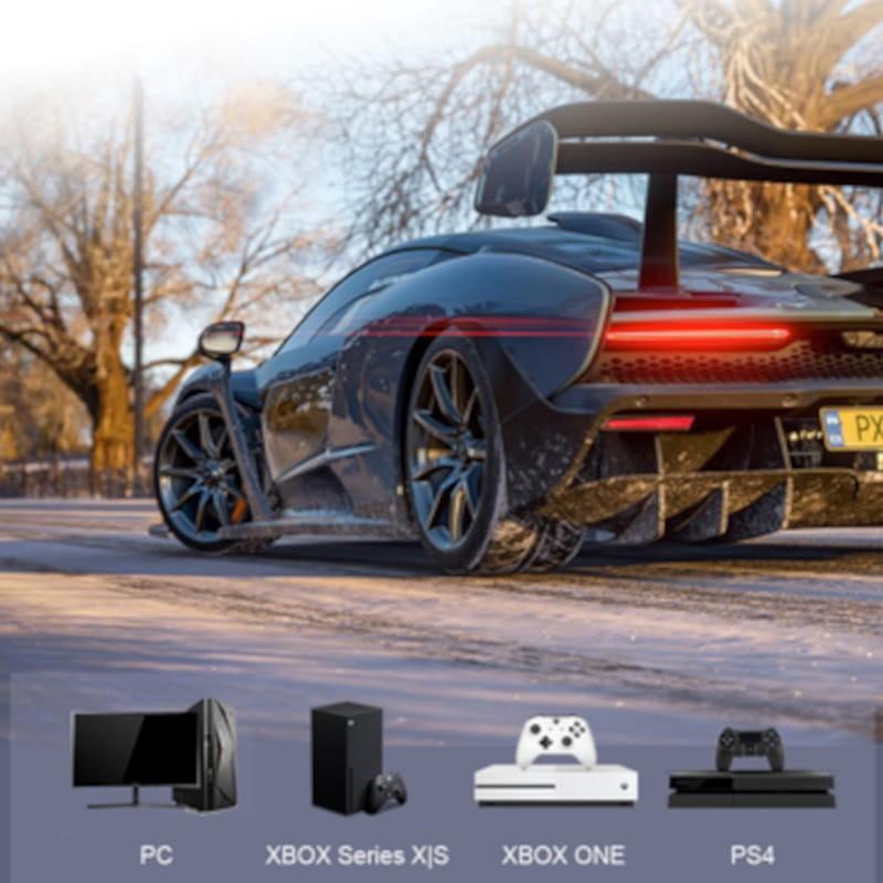 Plataformas de PXN-V10(3IN1) Negro - Volante de Carreras 3 en 1