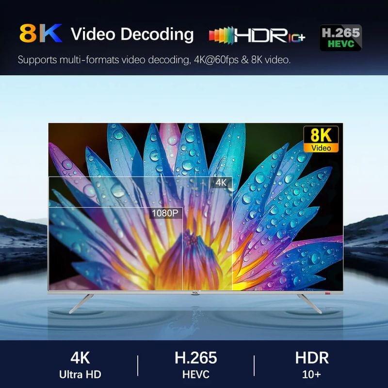 HDR de Vontar H1 H618 2GB/16GB WiFi 6 Android 12.0 - Android TV