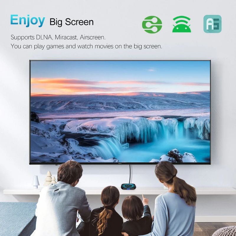 Airplay de Vontar H618 2GB/16GB 4K Android 12.0 - Android TV