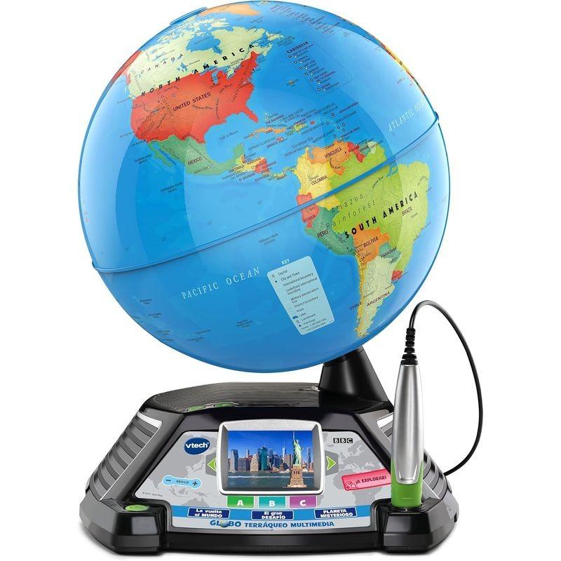 Frontal de Vtech Globo interactivo multimedia Azul - Globo terráqueo