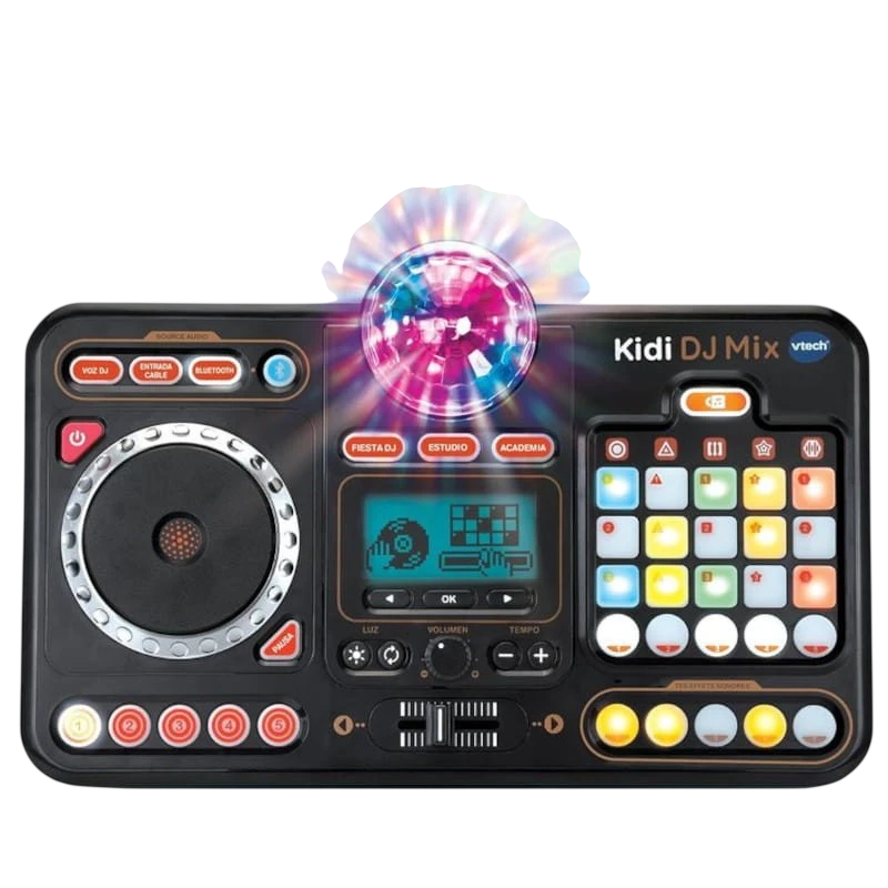 Vtech Kidi DJ Mix Mesa de mezclas Negro