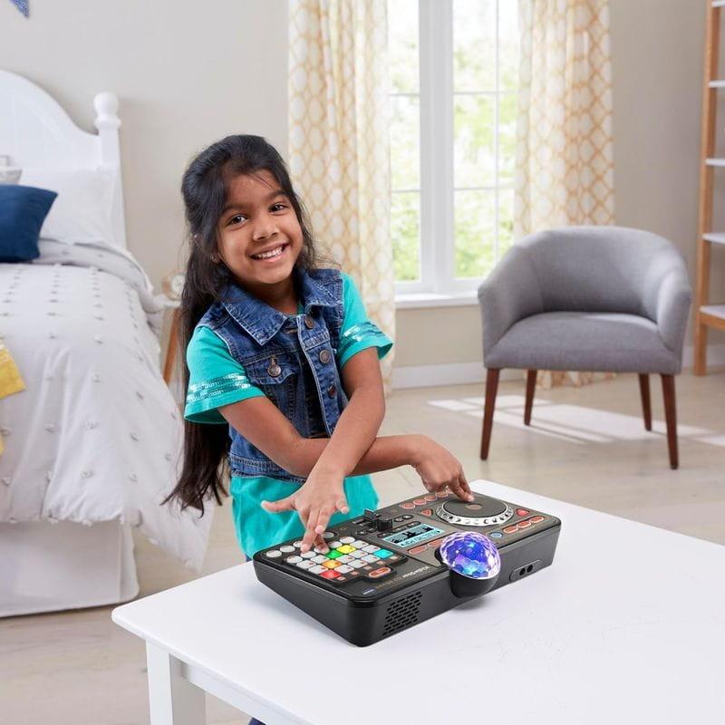 Adaptable Vtech Kidi DJ Mix Mesa de mezclas Negro