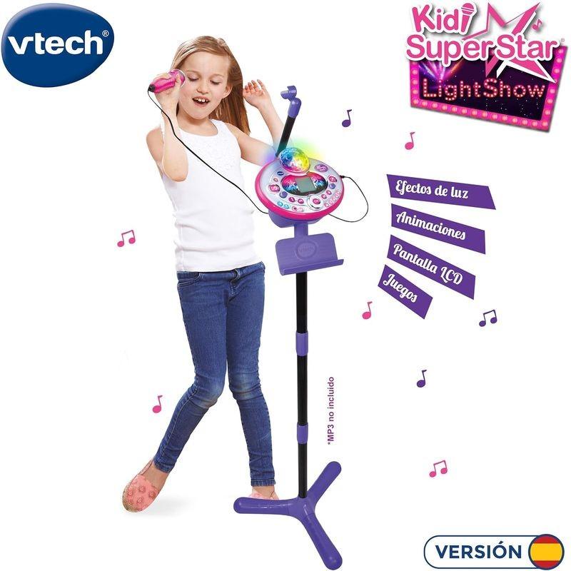 Adaptable Vtech Kidi Superstar LightShow Micrófono Lila