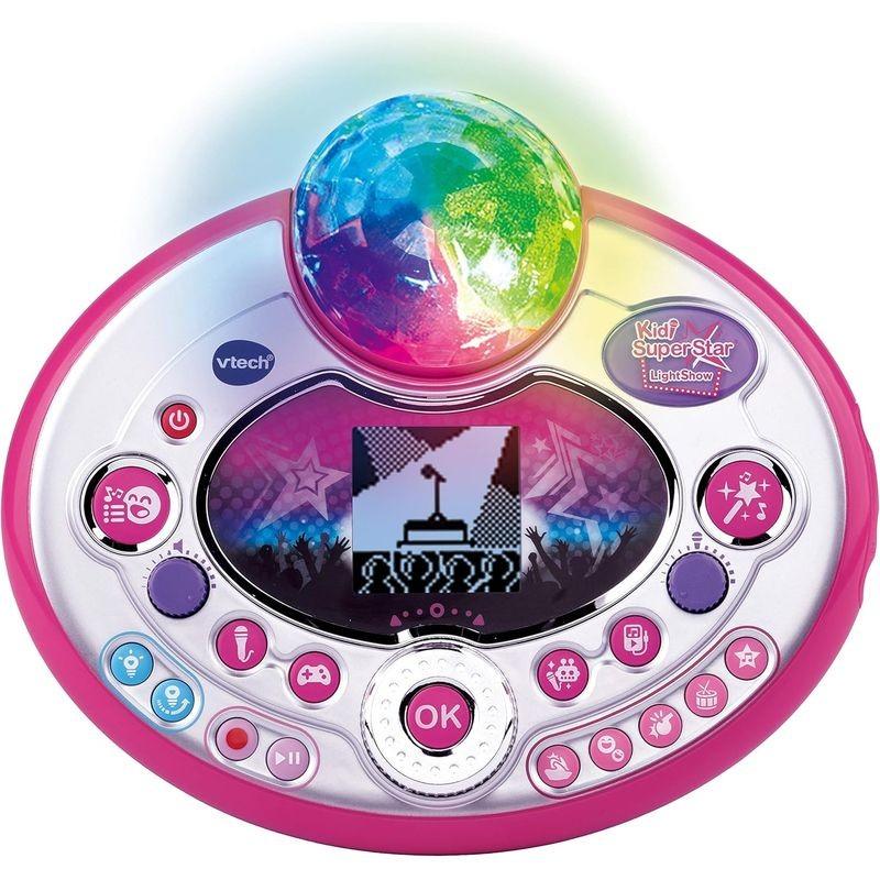 Luces de Vtech Kidi Superstar LightShow Micrófono Lila