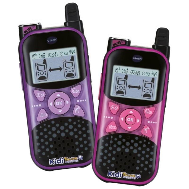 Vtech KidiTalkie Explorer Rosa/Violeta- Walkie talkie