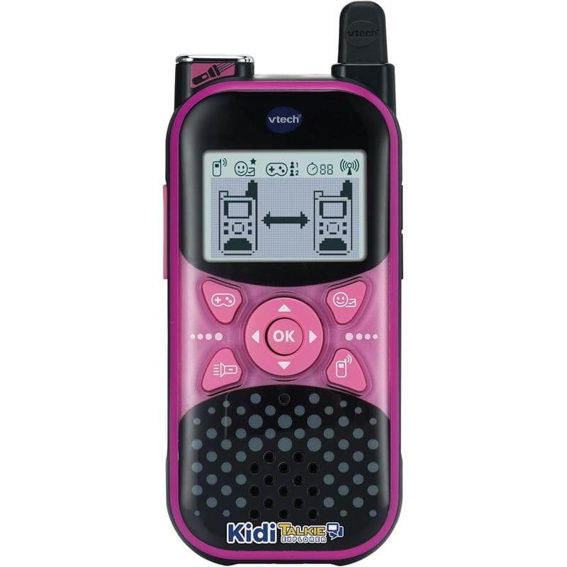 Rosa de Vtech KidiTalkie Explorer Rosa/Violeta- Walkie talkie