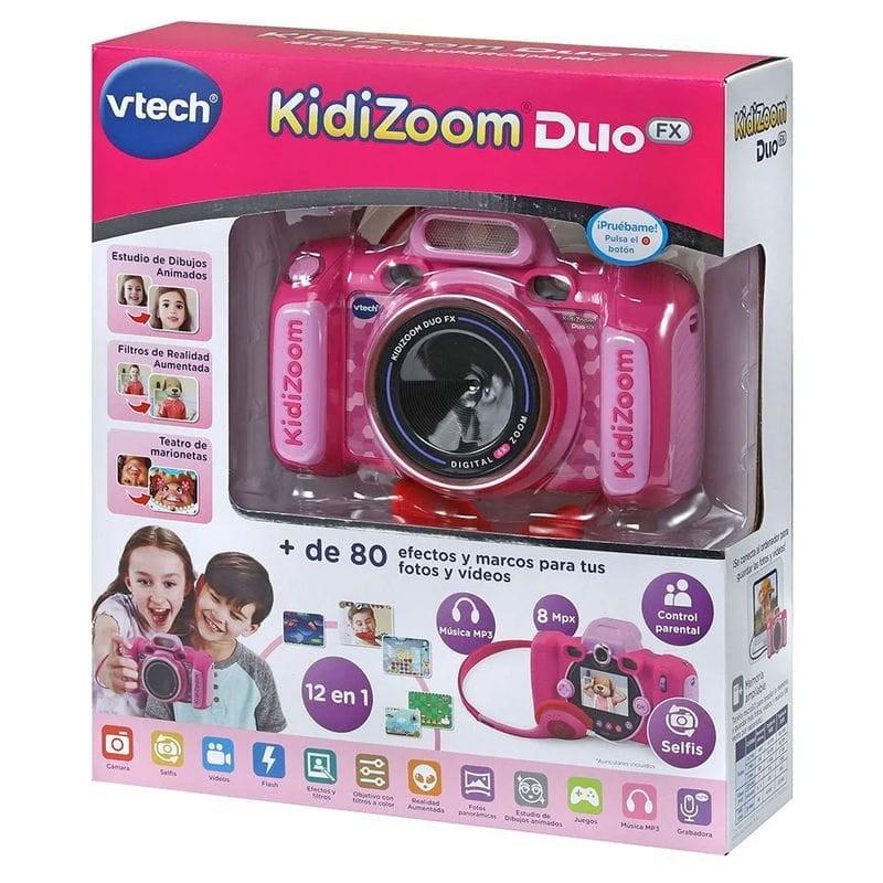 Caja de Vtech Kidizoom Duo FX 12 en 1 Rosa - Cámara Infantil
