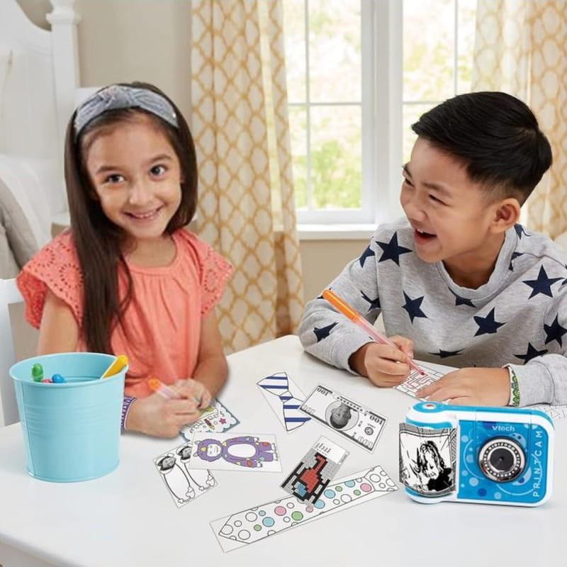 Adaptable Vtech Kidizoom Print Cam Azul - Cámara de fotos infantil instantánea