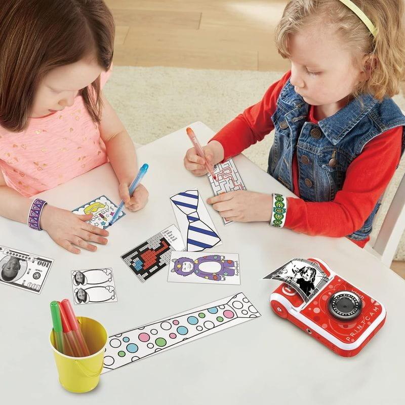 Adaptable Vtech Kidizoom Print Cam Rouge - Appareil photo instantané pour enfants