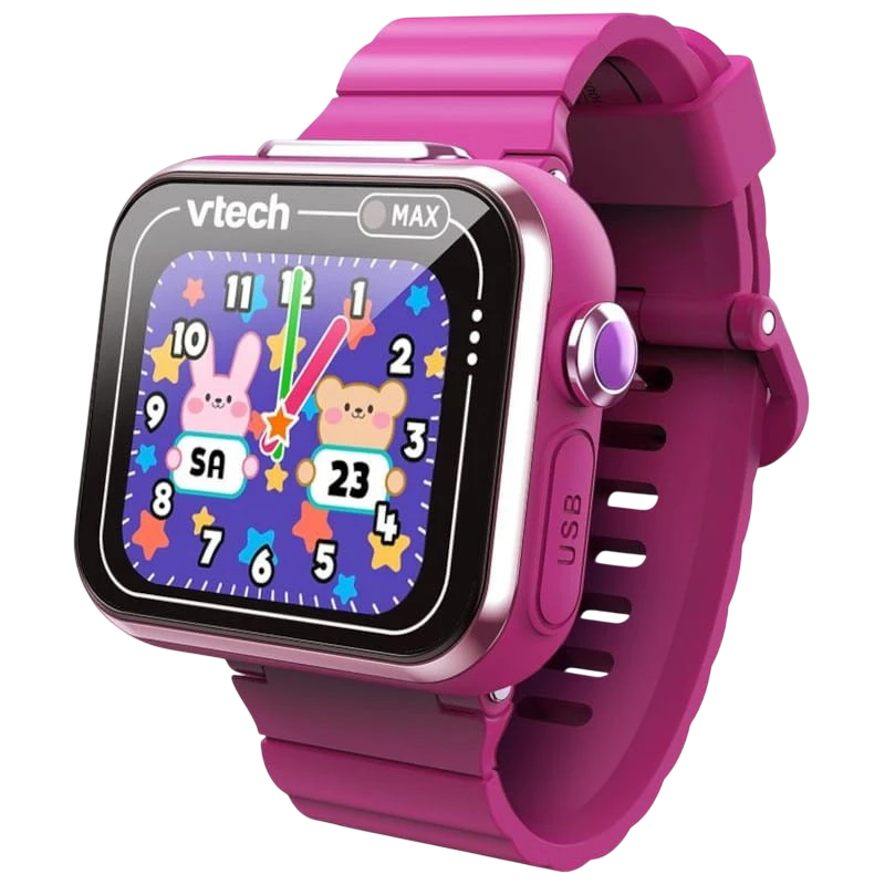 Vtech KidiZoom Smartwatch MAX Frambuesa - Reloj Inteligente