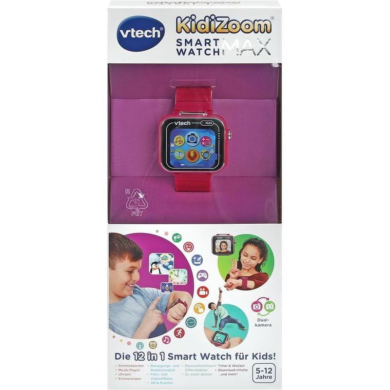 Caja de Vtech KidiZoom Smartwatch MAX Frambuesa - Reloj Inteligente