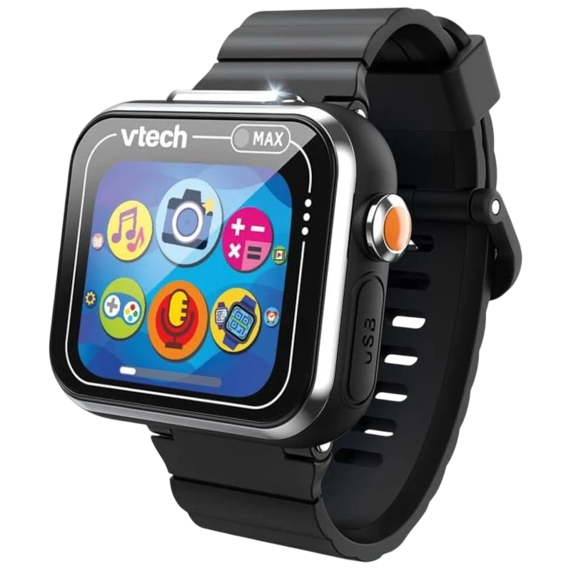 Vtech KidiZoom Smartwatch MAX Noir - Montre intelligente