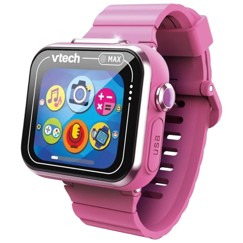 Vtech KidiZoom Smartwatch MAX Rose - Montre intelligente
