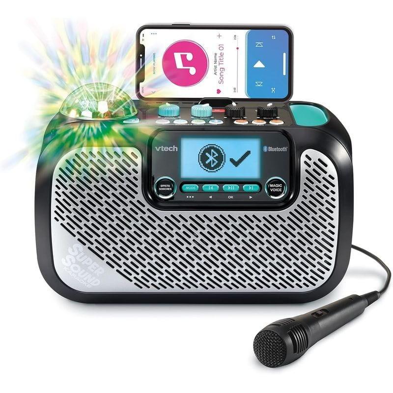 Conexión de Vtech Super Sound Karaoke Negro