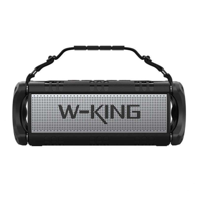 Vue frontale de l'Enceinte W-KING D8 Noir