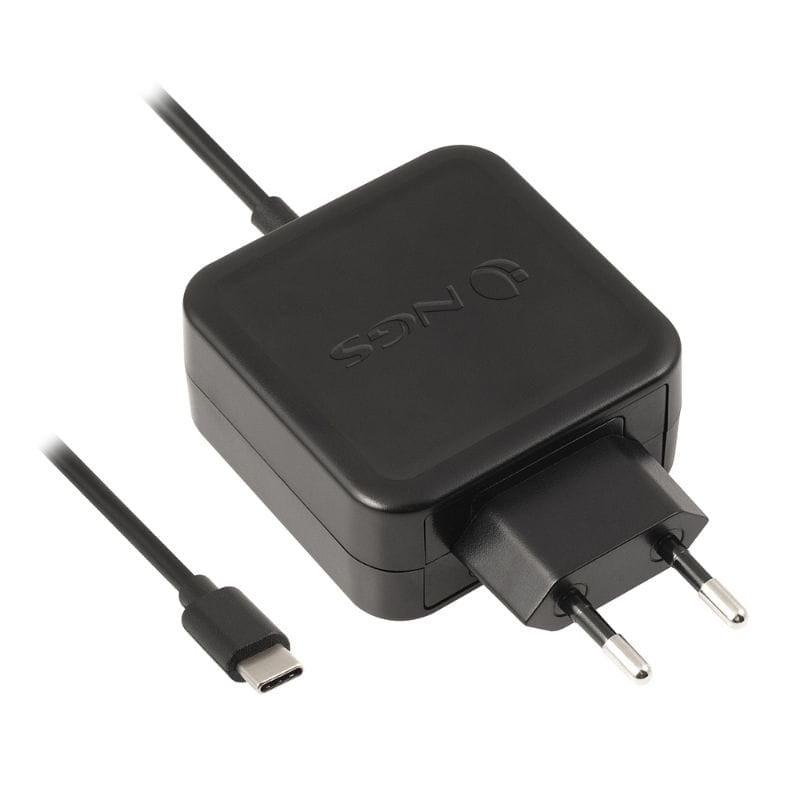 NGS W-45W TYPEC 45W USB F Negro - Cargador portátil imagen frontal