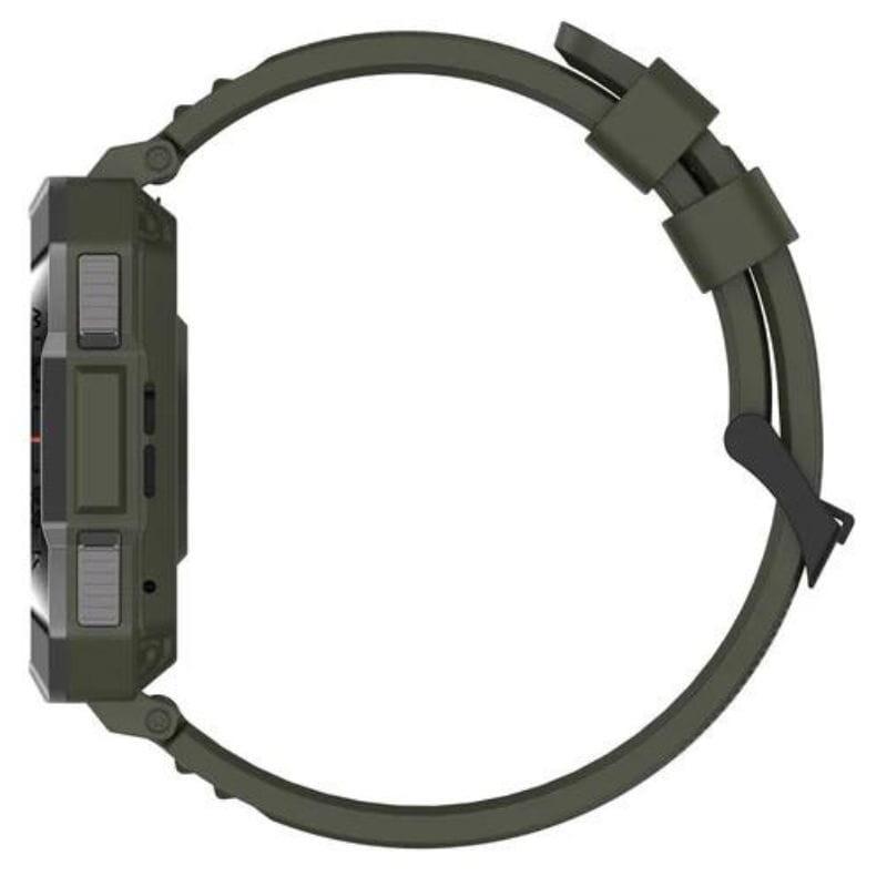 Blackview W60 Verde - Reloj inteligente visto de perfil