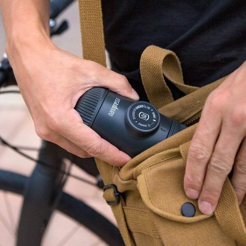 Wacaco Mini Espresso Manuel 0,08 L Gris - Cafetière Portable - Café