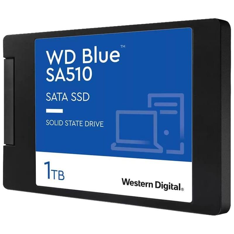 Disco rígido WD Blue SA510 1 TB 2,5 SATA III SSD lado direito