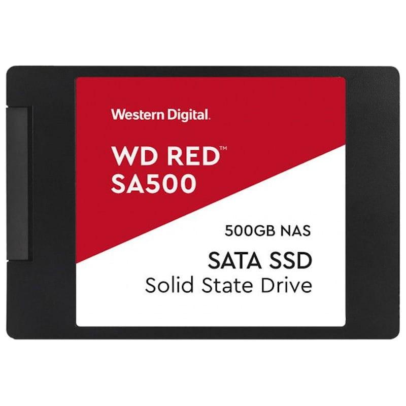 Disco rígido WD Red SA500 500 GB 2.5 SATA III 3D NAND frontal SSD