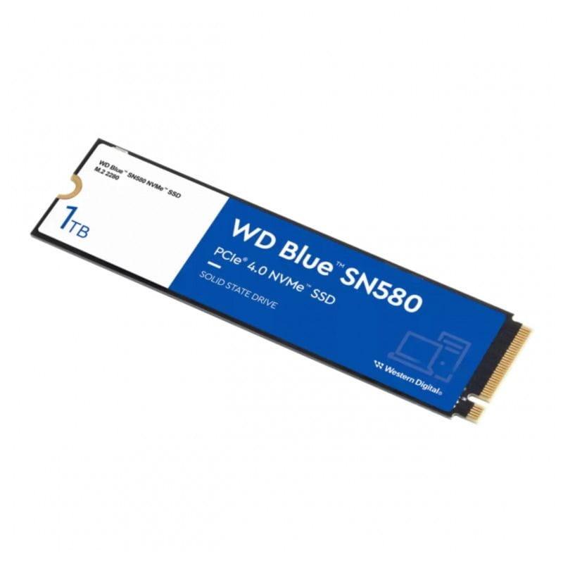 Perspectiva del disco duro SSD Western Digital Blue SN580 M2.2 1 TB PCIe 4.0 NVMe