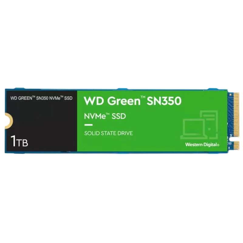 Western Digital Green WDS100T3G0C 1TB SSD Verde - Disco duro
