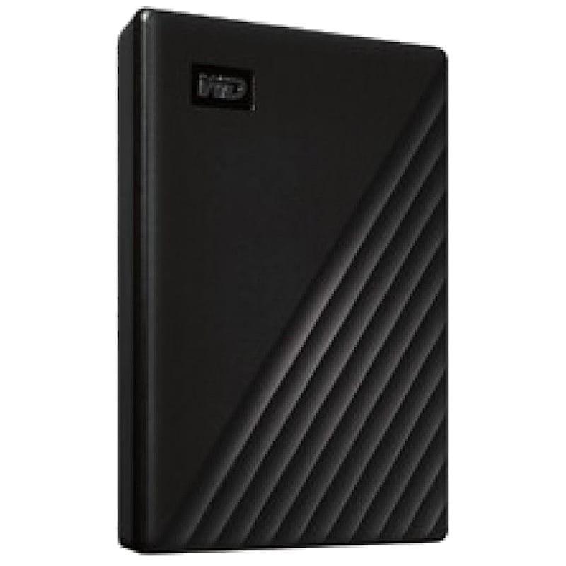 Western Digital My Passport 5TB Disco Rígido Externo Preto Lado Esquerdo