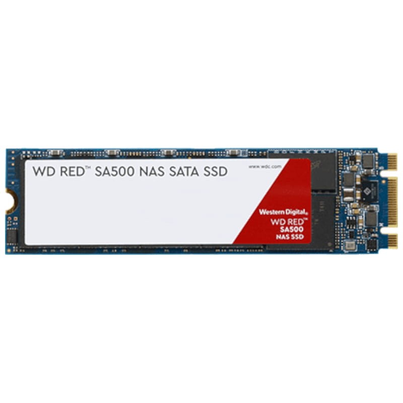 Western Digital Red SA500 1TB SSD NAS M.2 SATA III Vista frontal