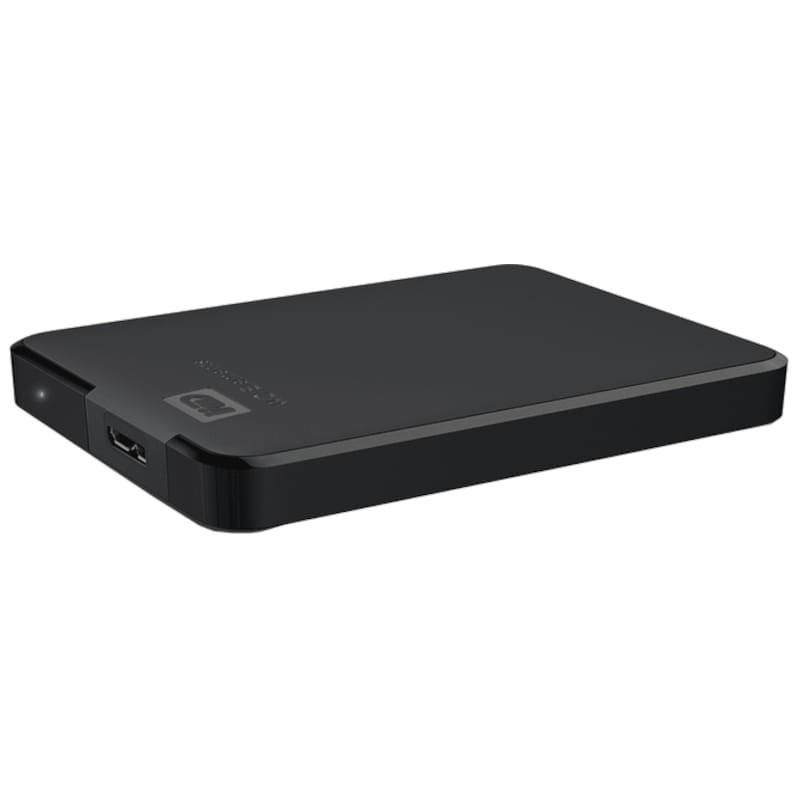 Western Digital WD Elements 5 TB  Negro - Disco duro externo Lateral