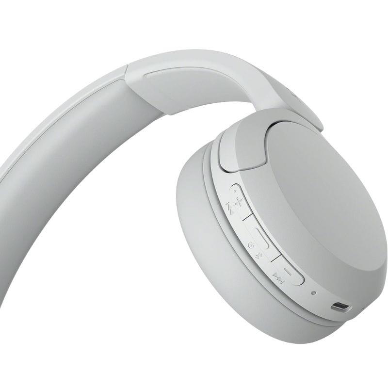 Sony WH-CH520 Blanco - Auriculares Bluetooth imagen del detalle del auricular