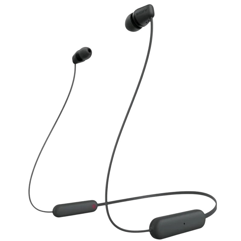 Sony WI-C100 Sports Negro - Auriculares Bluetooth