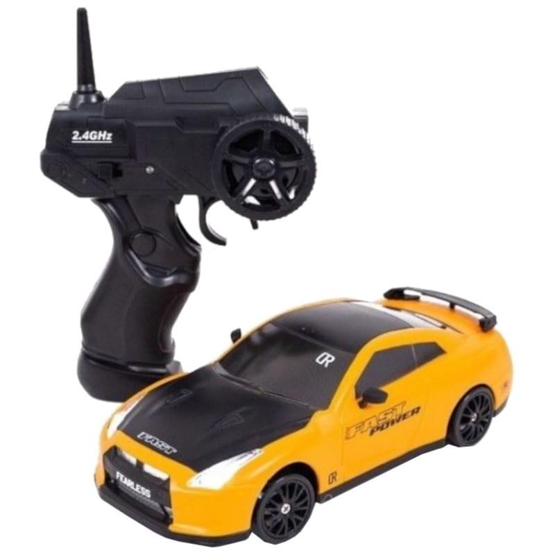 WLtoys SC24A02-1 1/24 4WD Drift Amarillo - Coche RC Eléctrico - Mando