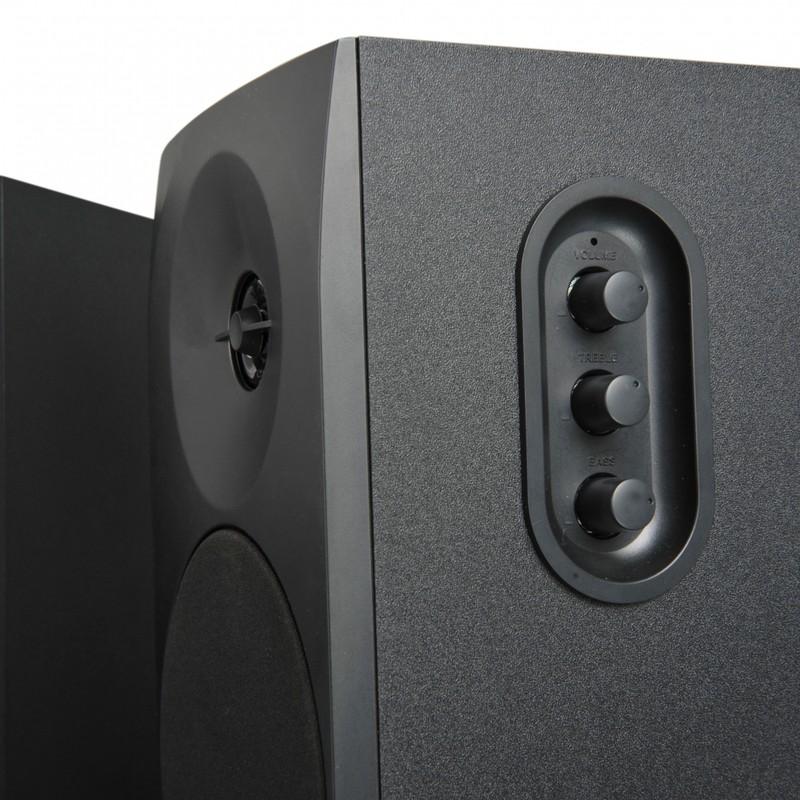 botones del Sistema de Altavoces 2.0 Woxter Dynamic Line DL-410 Black