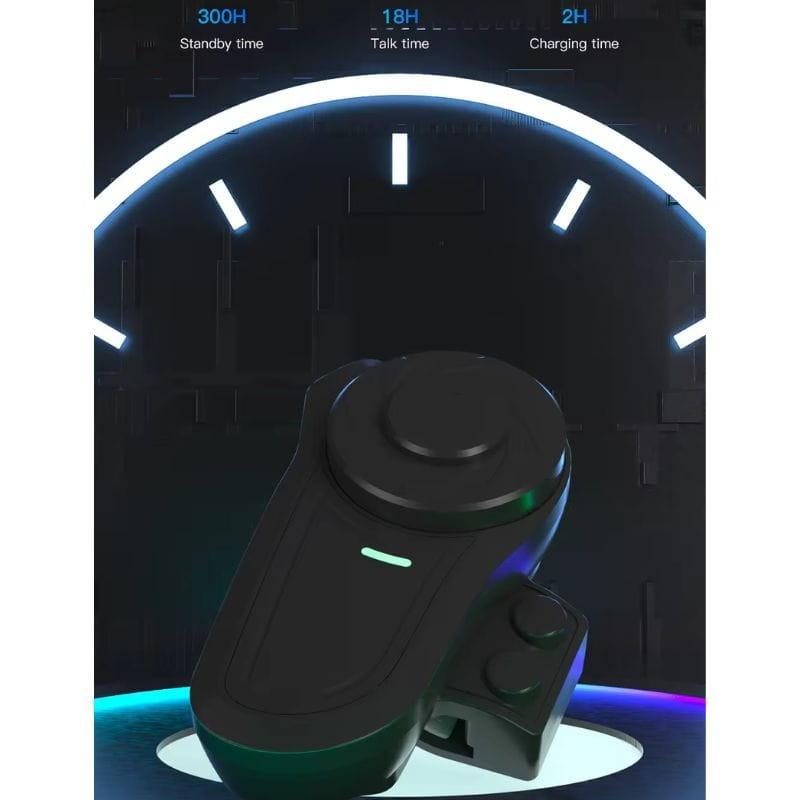 Hysnox X2 Bluetooth 5.0 Noir - Interphone pour moto Détail de la batterie