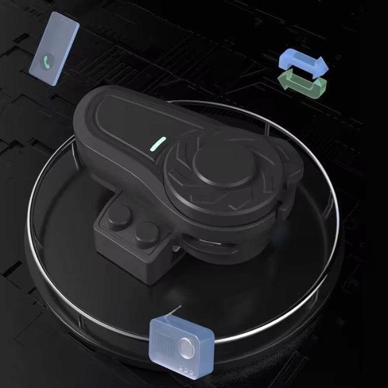 Hysnox X2 (Pack de 2) Bluetooth 5.0 Preto - Intercomunicador para motociclos características