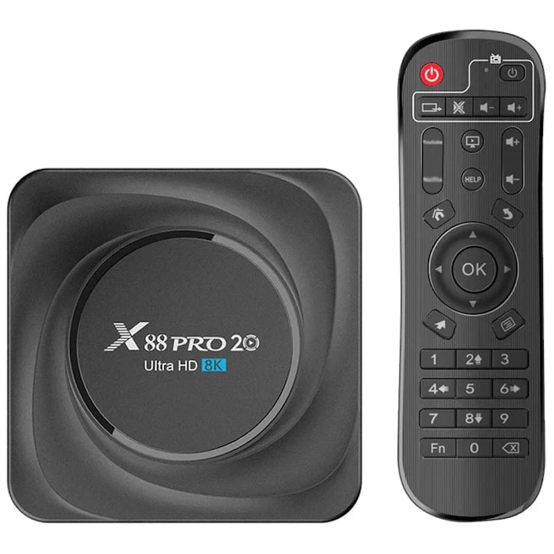 X88 Pro 20 8GB/128GB 4K Dual Wifi Bluetooth Android 11 - Android TV