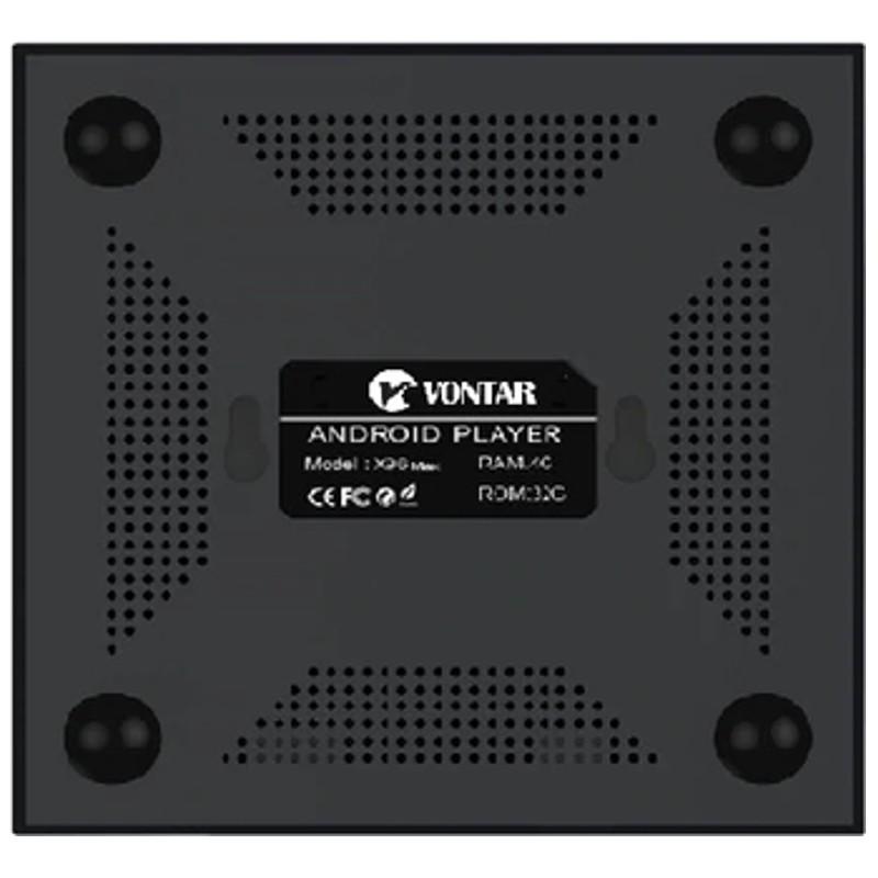 X96 Max+ 8K 4GB/64GB Android 9 - Android TV - Trasera